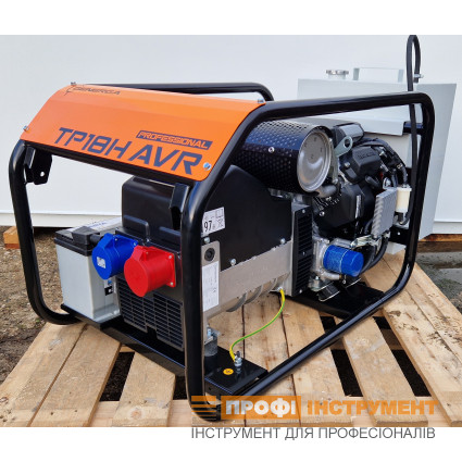 Генератор GENERGA TP18HL AVR трехфазный бензиновый (01010104037)